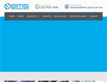 Tablet Screenshot of energymanagementservices.com.au